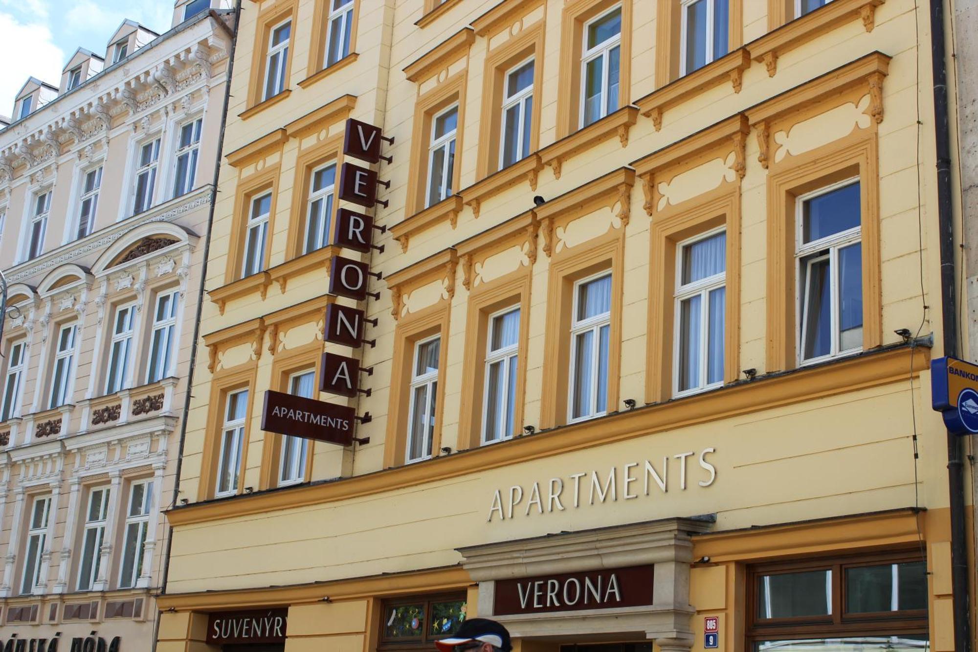 Apartments Verona Карлови Вари Екстериор снимка