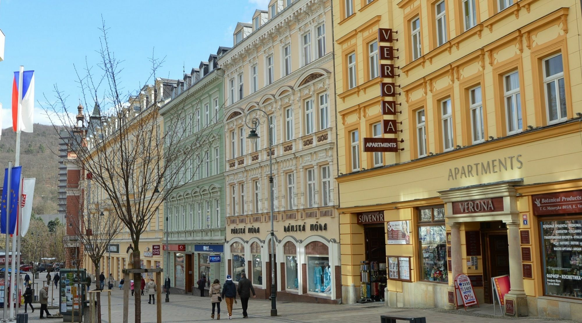 Apartments Verona Карлови Вари Екстериор снимка